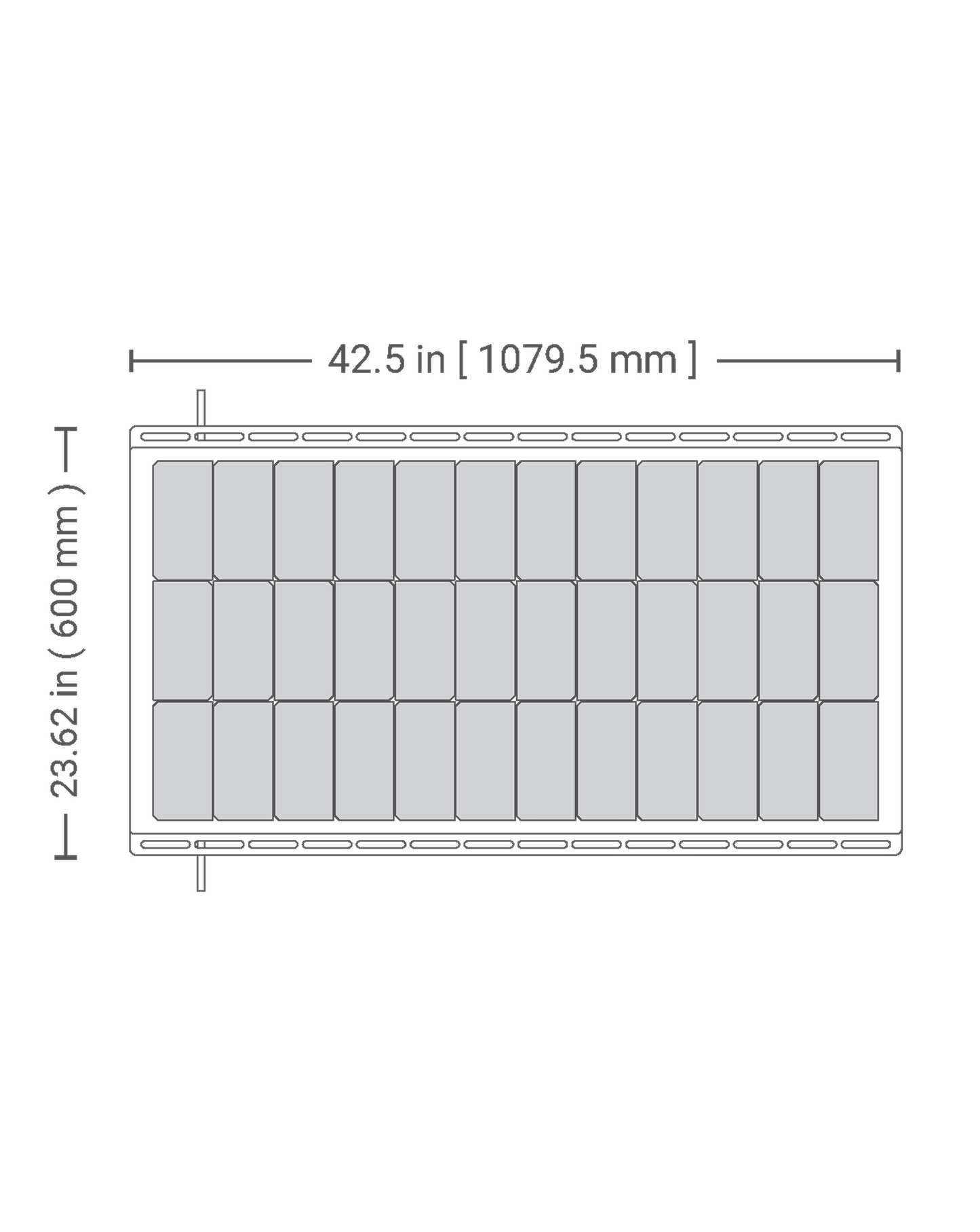 BLOX 100w Rapid Install Solar Panel