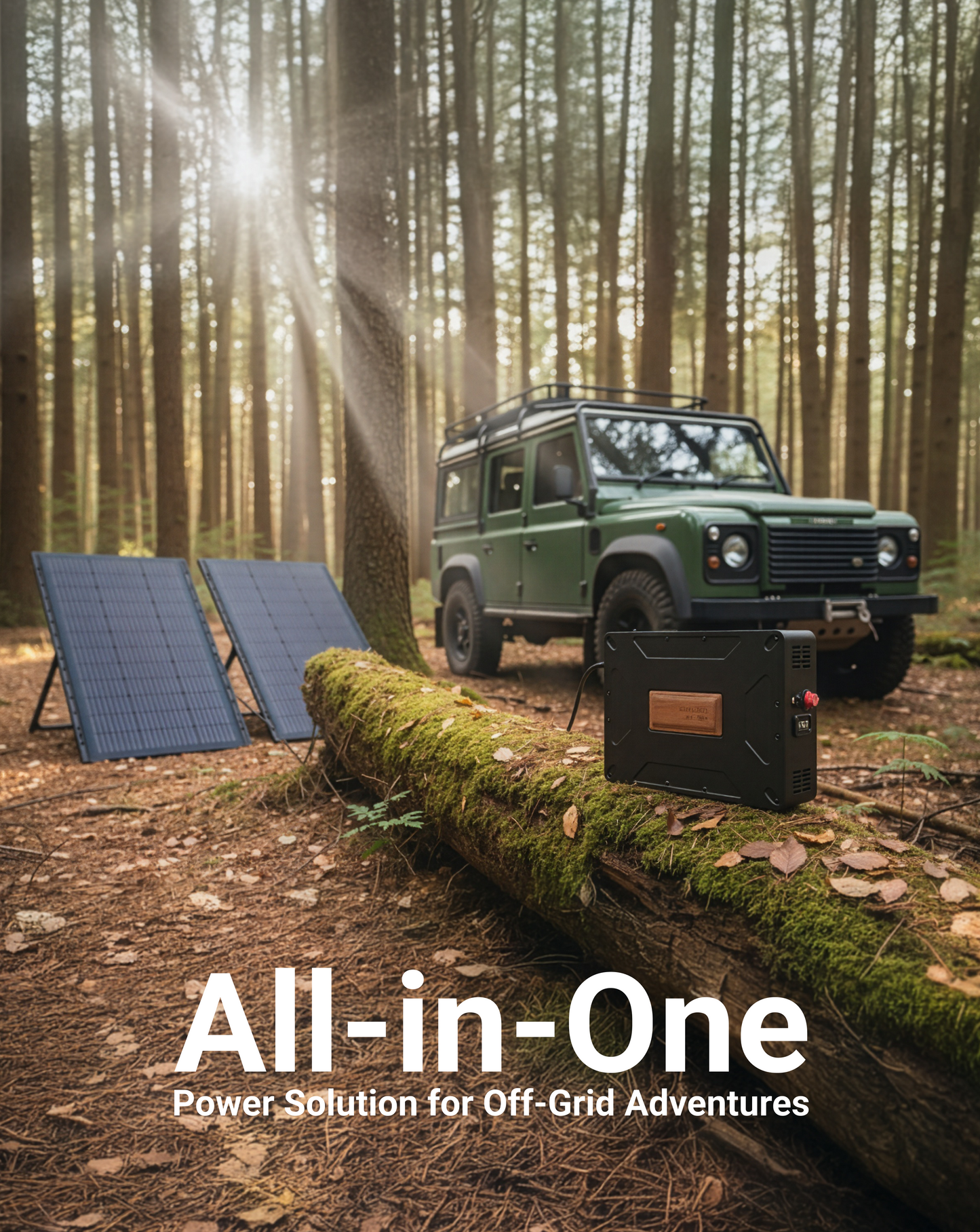 Sunflare BX-100 Solar Generator Power Bank 100ah