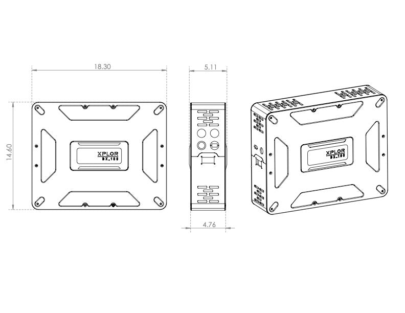 Sunflare BX-100 Solar Generator Power Bank 100ah